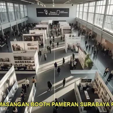 Layanan Pemasangan Booth Pameran Surabaya untuk Menarik Pengunjung di Pakuwon Mall